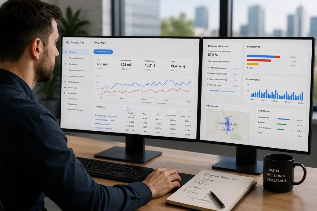 Agencia Google Ads en Madrid Exclusive